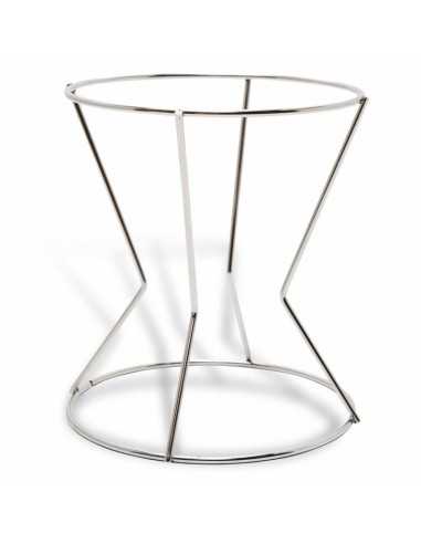Soporte para colador o embudo en acero inoxidable