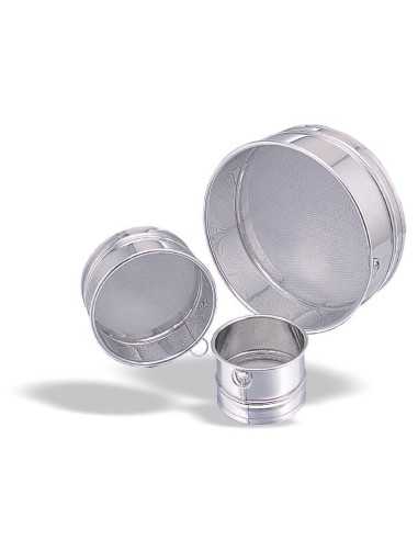Stainless steel sieve with 0.5 mm mesh