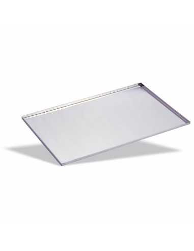 Rectangular pastry tray in stainless steel -...