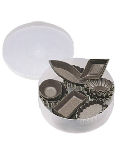 Set stampini antiaderenti 60 pezzi (5 x 12 tipi)