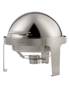 Chafing dish - Round - Stainless steel - Capacity 6lt -... 2