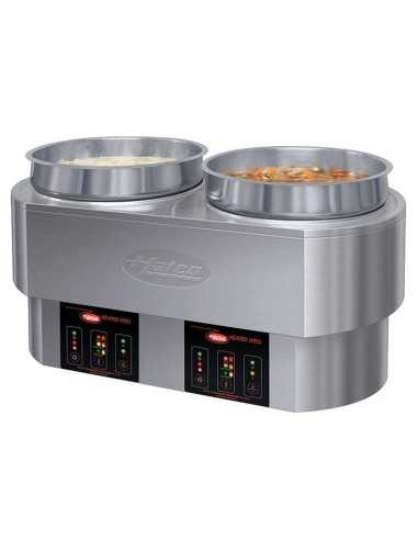 Chafing dish - Capacità lt 10 + 10 - Dimensioni...