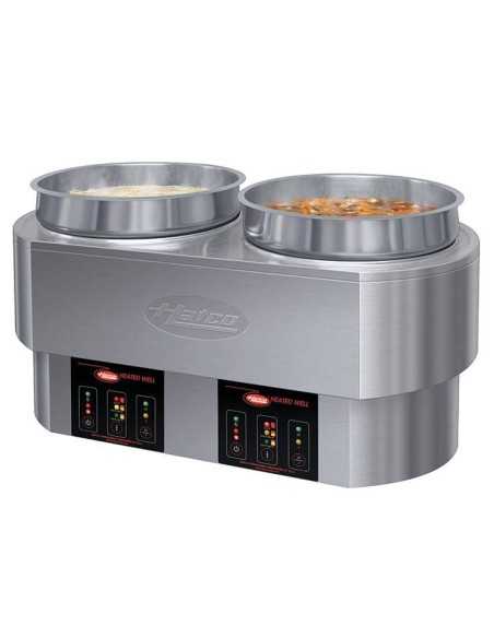 Chafing dish - Capacidad lt 10 + 10 - Dimensiones cm 63 x 33 x 35.5 h