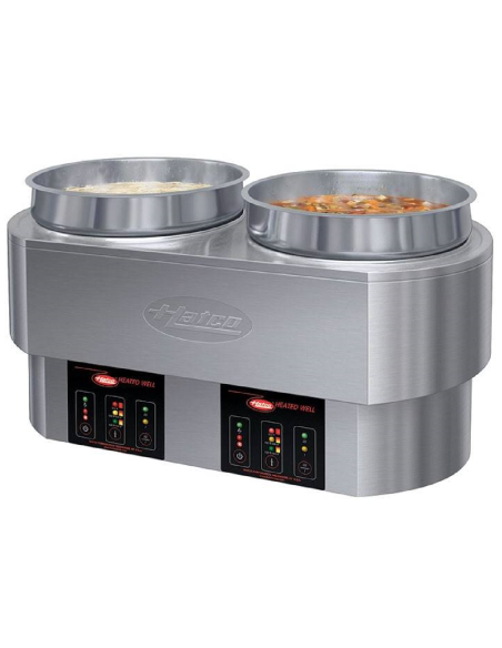 Chafing dish - Capacità lt 10 + 10 - Dimensioni cm 63 x 33 x 35.5 h