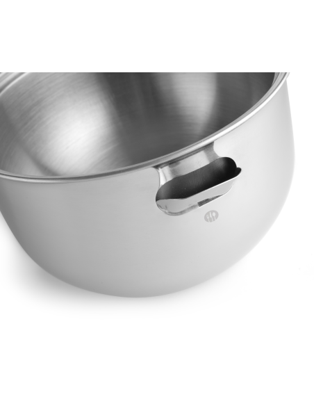 Padellino bagnomaria - Con fondo incapsulato a sandwich - Senza coperchio - mm Ø 330 x 165 x 95h