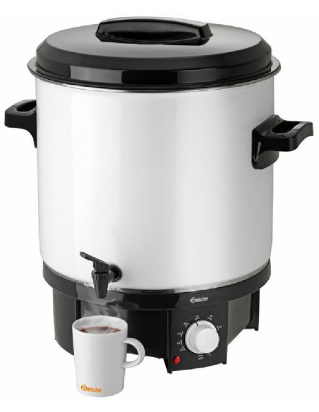 Pentola riscaldante - Ideale per Vin Brulè - Capacità lt 21 - Dimensioni cm 37 Ø x 50 h