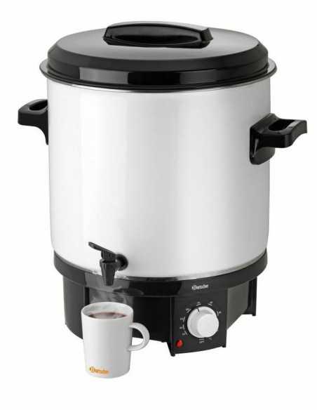 Pentola riscaldante - Ideale per Vin Brulè - Capacità lt 21 - Dimensioni cm 37 Ø x 50 h