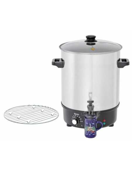 Olla calentadora - Ideal para Vin Brulè -Capacidad lt 30 - Dimensiones cm 37 Ø x 52 h