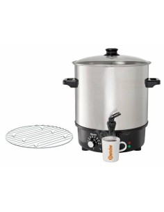 Heating pot - Ideal for mulled wine - Capacity 25 l -... 2