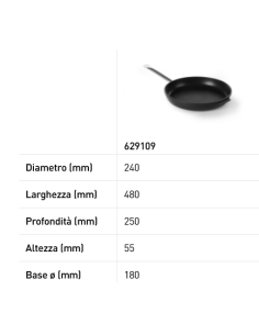 Padella per frittura - Realizzata in fusione di alluminio... 2