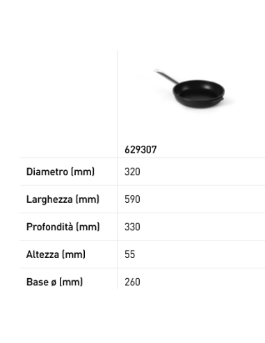 Padella per frittura - Realizzata in fusione di...