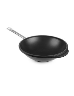 Padella "Wok" - Realizzata in fusione di alluminio -...