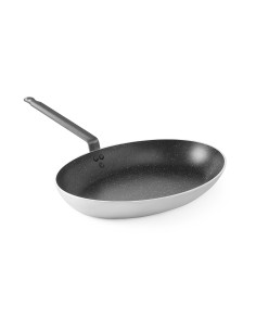 Sartén ovalada para pescado - En aluminio - Con fondo de...
