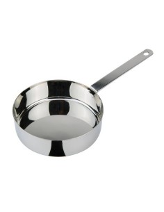 Mini padella inox - Capacità 400 ml - Dimensioni cm 12 Ø... 2