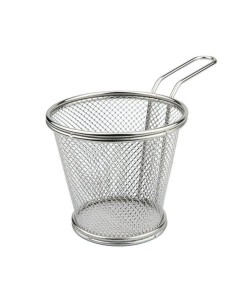 Mini cesta redonda para freír - Dimensiones cm 12 Ø x 10 h 2