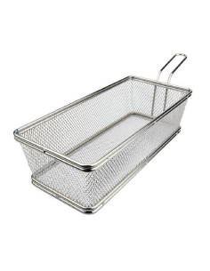 Mini cestino per fritture rettangolare - Dimensioni cm 21...