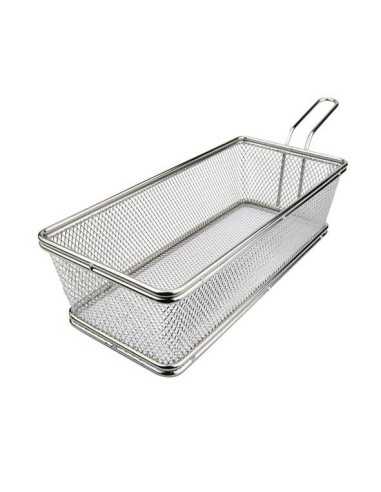 Mini cesta rectangular para freír - Dimensiones...