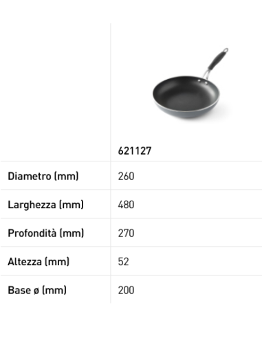 Padella - Realizzata in alluminio - Resistente...