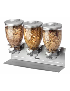 Dispensador de cereales con triple molino - Capacidad 3 x...