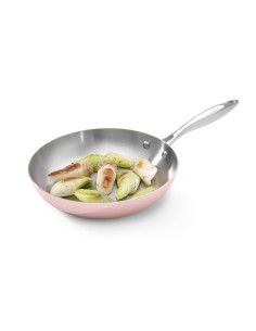 Padella per frittura - Serie Rame - Manico rivettato - mm... 2