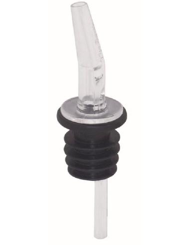 Polycarbonate medium flow spout