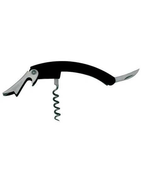 Waiter knife - AISI 420 steel blade - Rubberized handle - Dimensions 29 cm