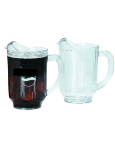 Polycarbonate jug - 1.8 liters - Dimensions 12.7 x 12.7 x...