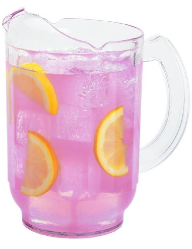 Polycarbonate jug - 0.95 liters - Dimensions...