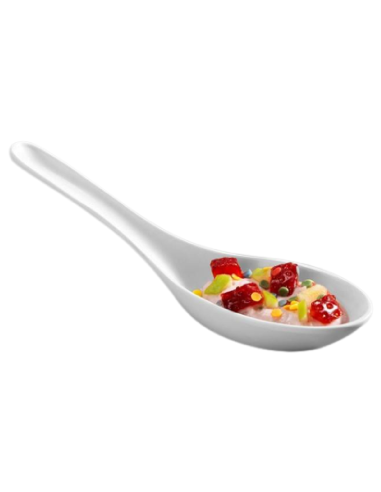 Single portion spoon - Dimensions 14.5 x 4.5 x 5 h cm