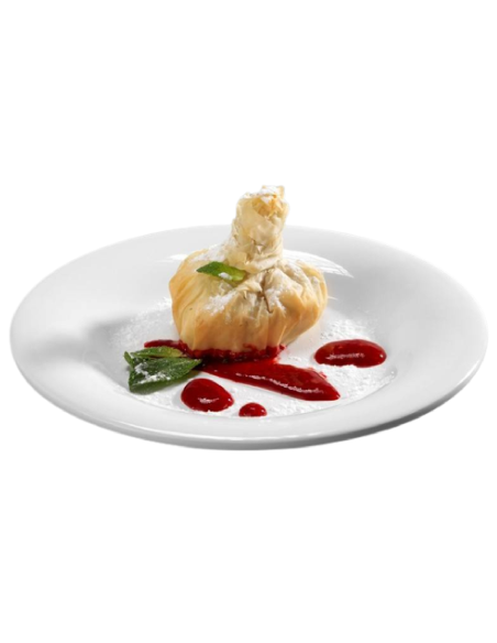 Flat plate with rim