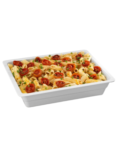 Bandeja GN 1/2 blanca - Dimensiones 32,5 x 26,5...