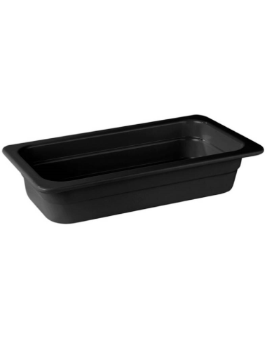 Bacinella GN 1/3 nera - Dimensioni cm 32.5 x...