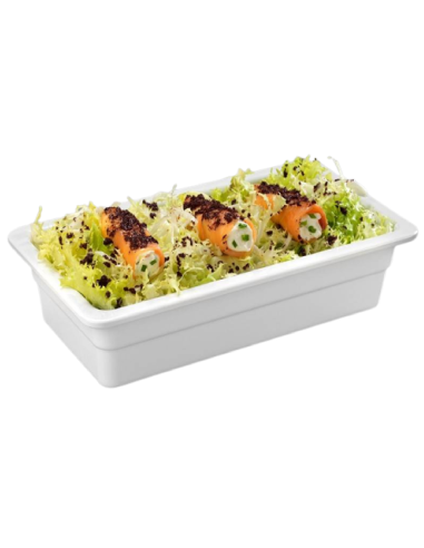 Bandeja GN 1/4 blanca - Dimensiones cm 26,5 x...