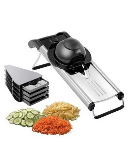 Cortadora de verduras profesional - Acero - Dimensiones cm 40 x 13 x 14.5 h