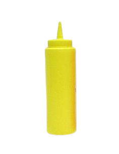 Barattolo in polietilene - Colore giallo - Capacità 360 ml 2