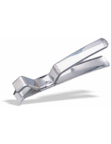 Tray tongs - Stainless steel - Length 19 cm