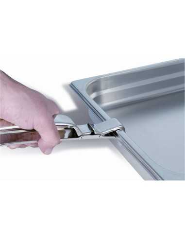 Pinza per teglie - Acciaio inox - Lunghezza 19 cm