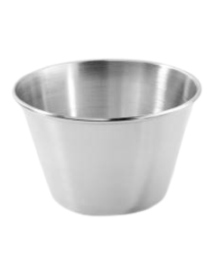 Stampo per flan - Acciaio inox - Dimensioni cm Ø 8 x 5.5h