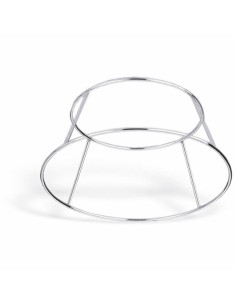 Alzata - Per vassoio per frutti di mare - Acciaio inox -... 2