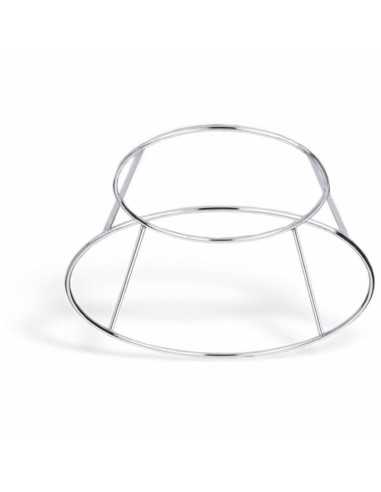 Stand - For seafood tray - Stainless steel -...