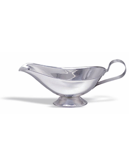 Salsiera - Acciaio inox - Litri 0.2 - Dimensioni cm 9.5 x 22 x 8 h