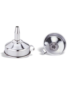 Imbuto conico con filtro estraibile - Acciaio inox