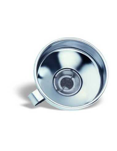 Imbuto conico con filtro estraibile - Acciaio inox