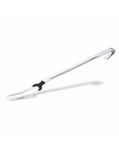 Forchettone 2 denti - Acciaio inox - Lunghezza...