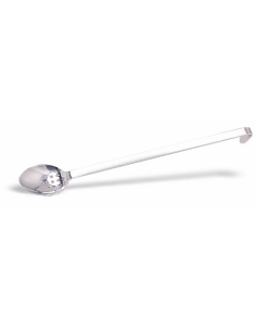 One-piece perforated spoon - Stainless steel - Handle...