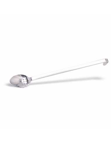 One-piece perforated spoon - Stainless steel -...