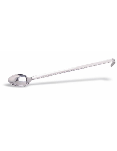 Cucchiaio unipezzo - Acciaio inox - Lunghezza manico 37 cm
