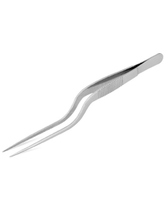 Pinzas de chef curvas - Acero inoxidable - Longitud 16 cm