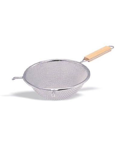 Double mesh colander - Stainless steel