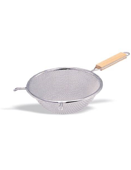 Colador de doble malla - Acero inoxidable